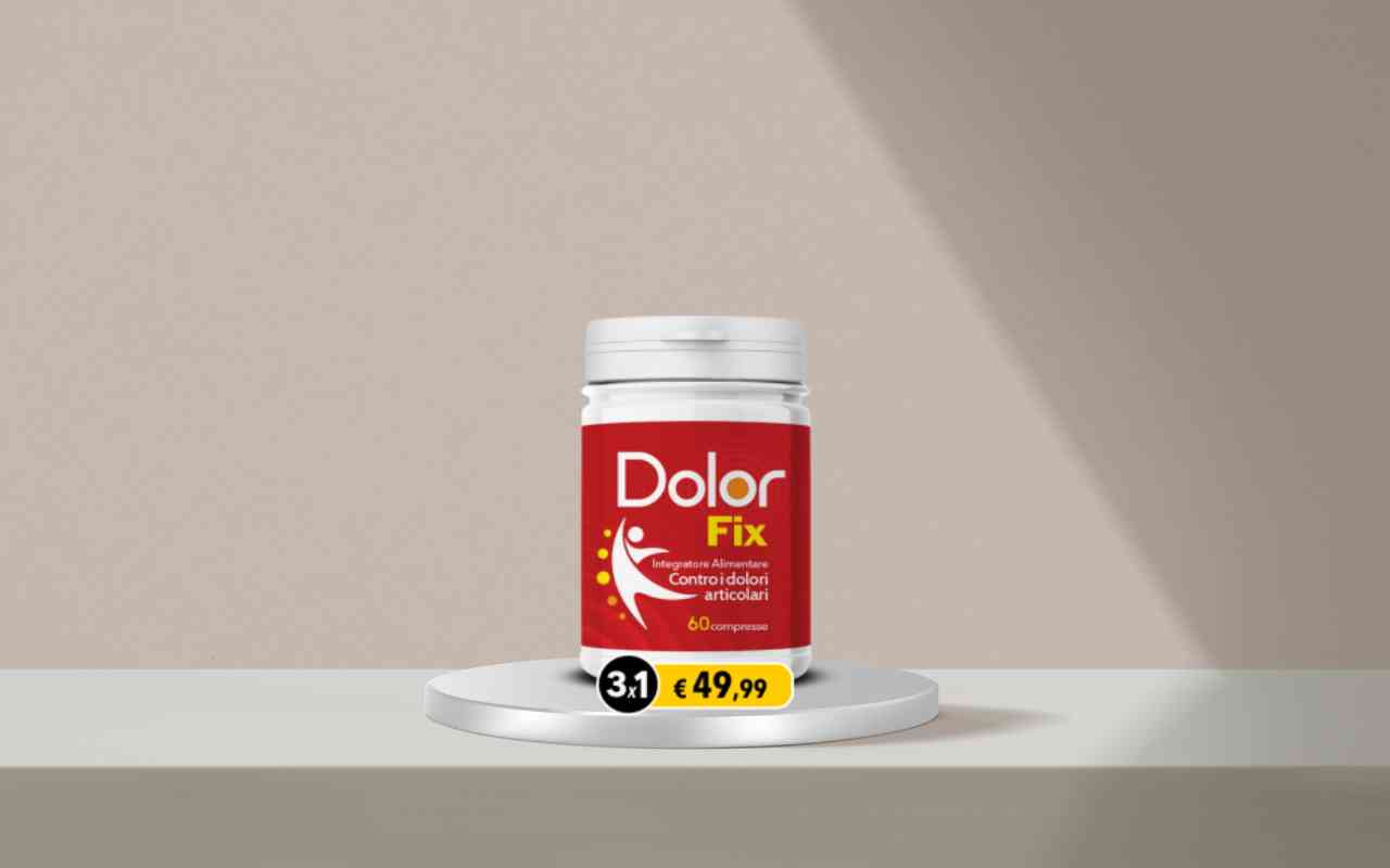 DolorFix: prova l’integratore naturale per dolori muscolari e articolari oggi stesso