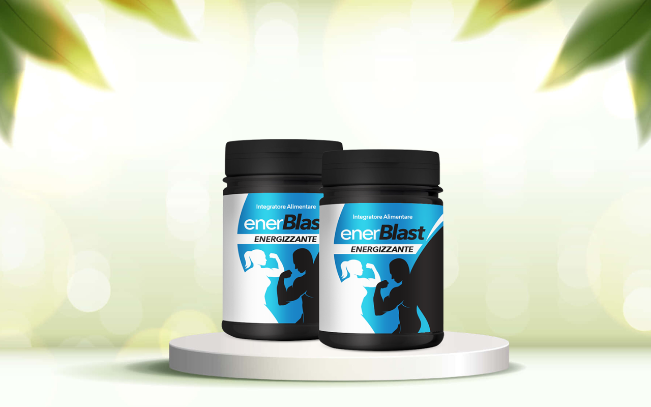 Scopri EnerBlast: energia e resistenza potenziate per sport e lavoro, provalo ora